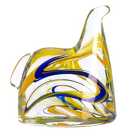 Amazon.com: Kosta Boda Swedish Horse Yellow: Collectible